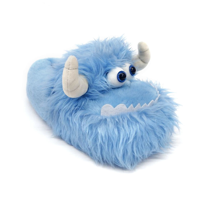 Sky blue monster Cow Demon King slippers