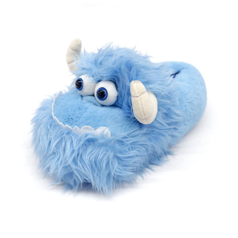 Sky blue monster Cow Demon King slippers