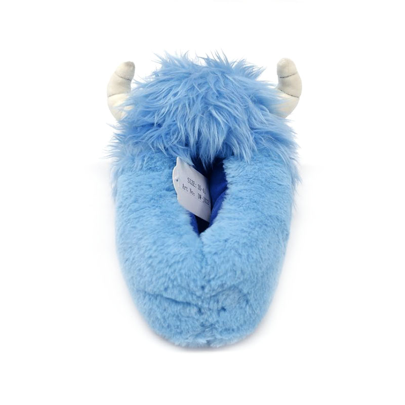 Sky blue monster Cow Demon King slippers