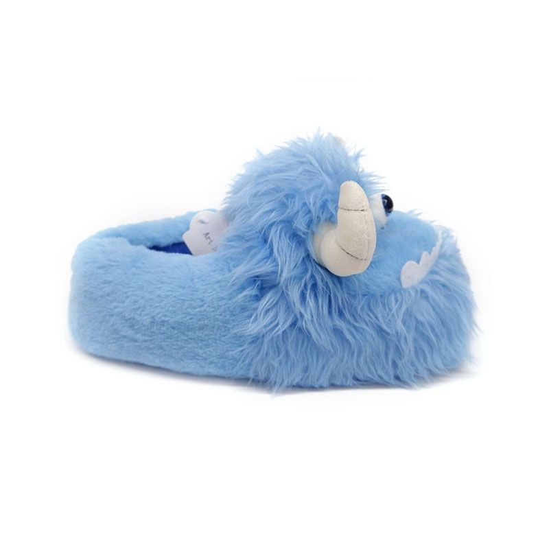 Sky blue monster Cow Demon King slippers