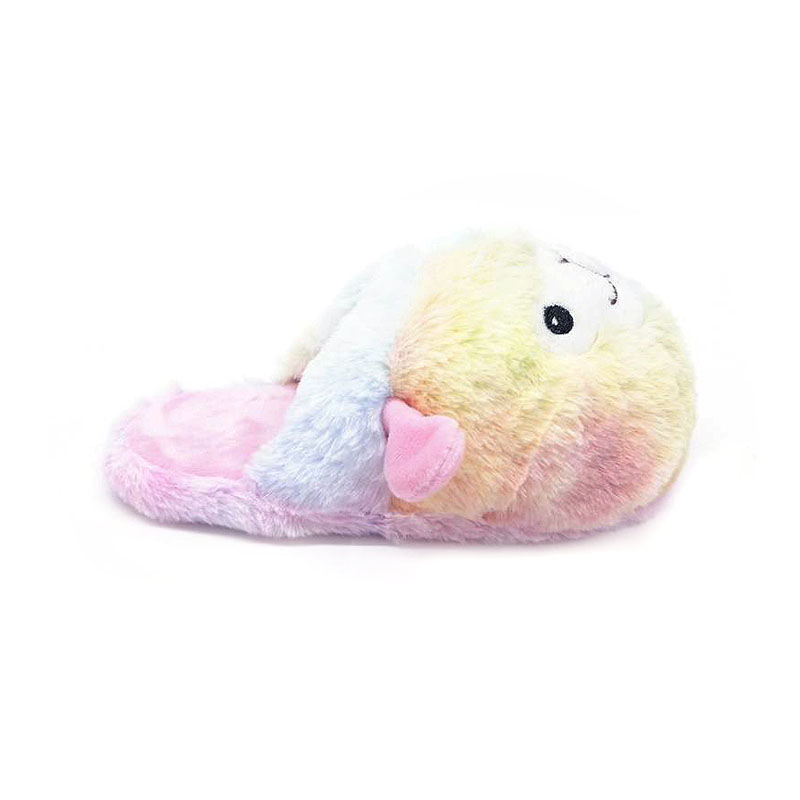 Colorful alpacas slippers