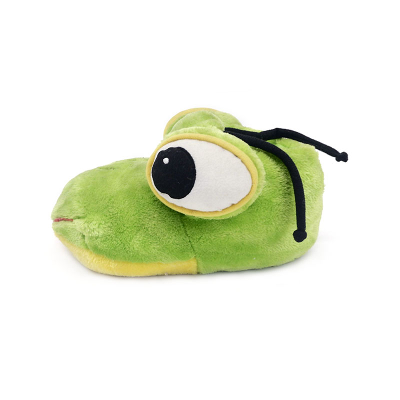 Big eyed frog slippers