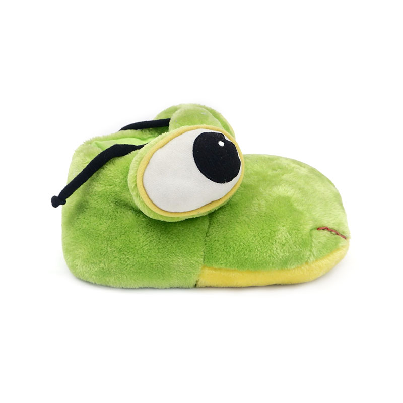 Big eyed frog slippers