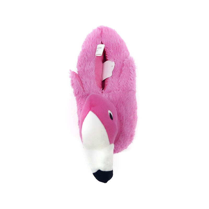 American pink macaw slippers