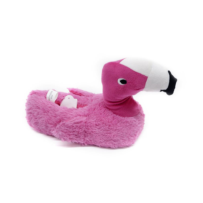 American pink macaw slippers